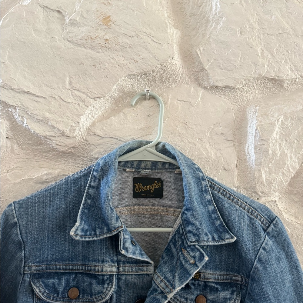 Wrangler Denim Jean Jacket 36 - Picture 3 of 4
